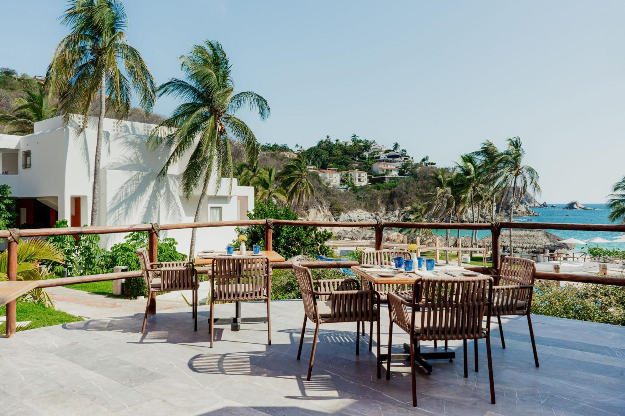 Hotel Camino Real Zaashila Huatulco à Santa Cruz Huatulco Extérieur photo